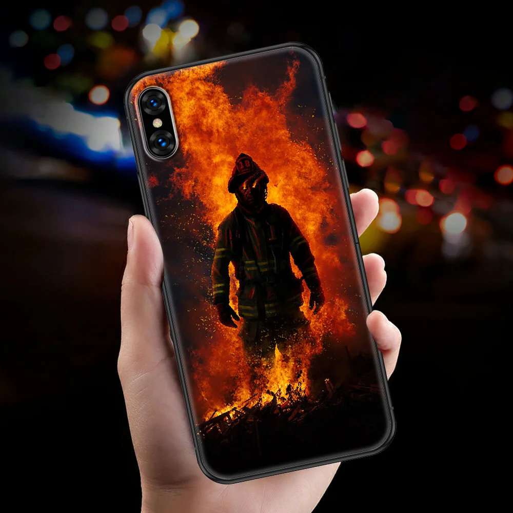 Чехол для телефона с изображением героев пожарного защитного корпуса iphone 5 5s se 2 6