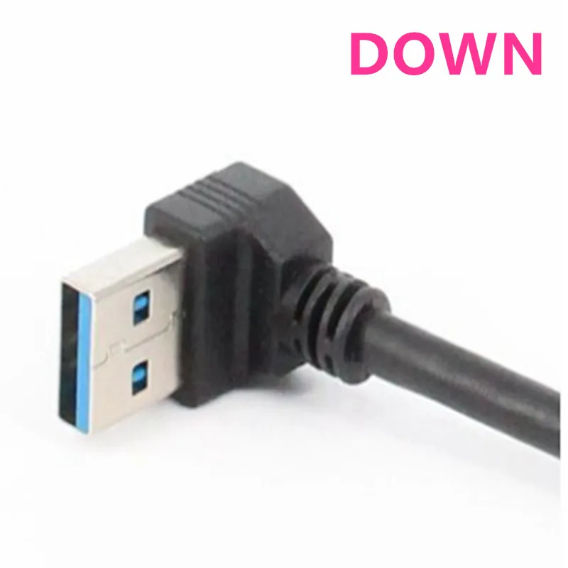 Удлинители USB 3 0 штекер A гнездо 90 градусов удлинители и шнур для синхронизации