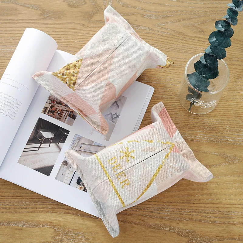 Наборы полотенец треугольник олень Серия бумажное полотенце покрывало ткань