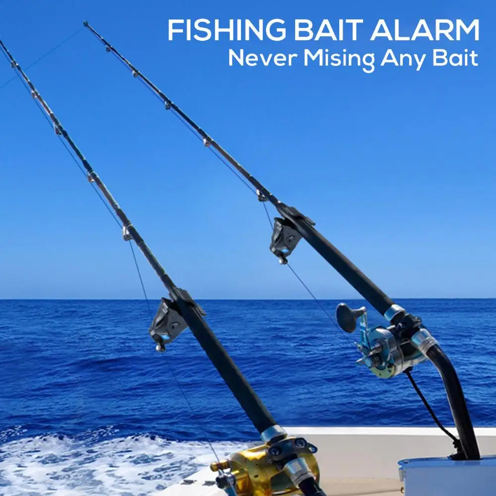 

Fishing Bell Bite Electronic Wireless LED Light Fish Bite Sound Alarm Bell Clip On Fishing Rod Tackle Sensitive Mat fishing Tool