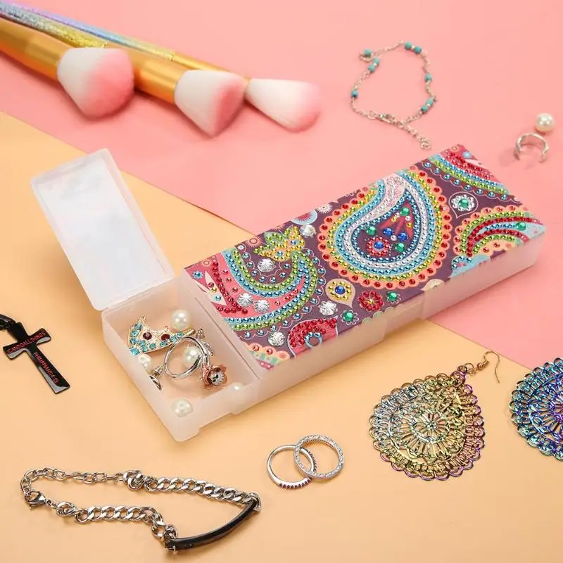 Пенал для алмазной живописи сделай сам мандала алмазная живопись специальной