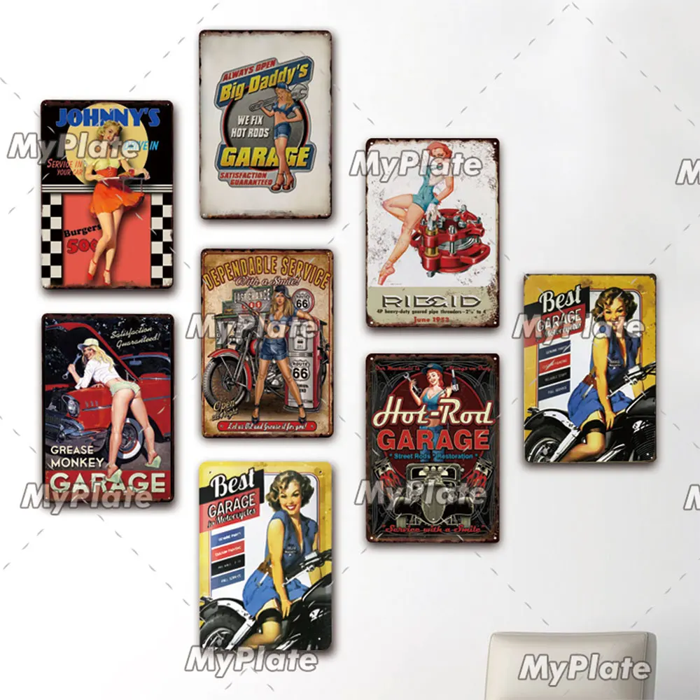 Моторное масло металлический знак винтажная табличка жестяная вывеска