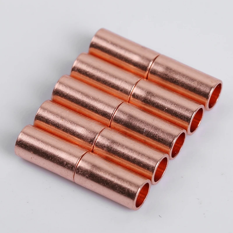 10pcs/Lot Copper Magnetic Clasps Leather Cord Bracelet Closure Connectors For Jewelry Making Supplies | Украшения и аксессуары