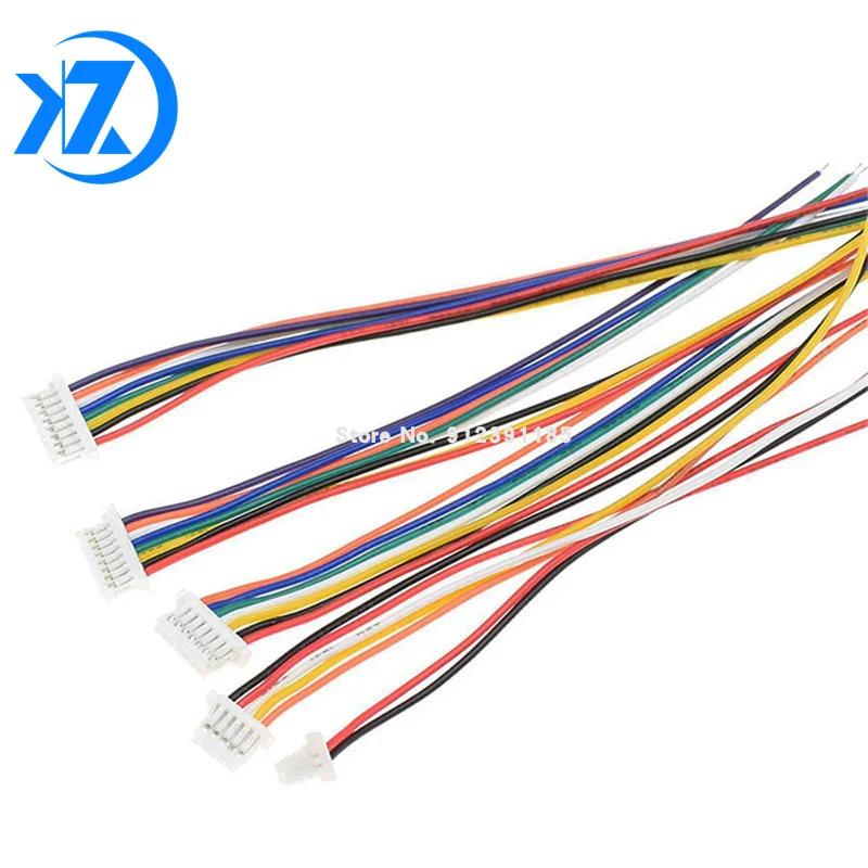 

5 шт. SH1.0 SH 1,0 мм 2/3/4/5/6/7/8/9/10Pin гнездовой и гнездовой разъем с кабельной вилкой длиной 10 см 28AWG