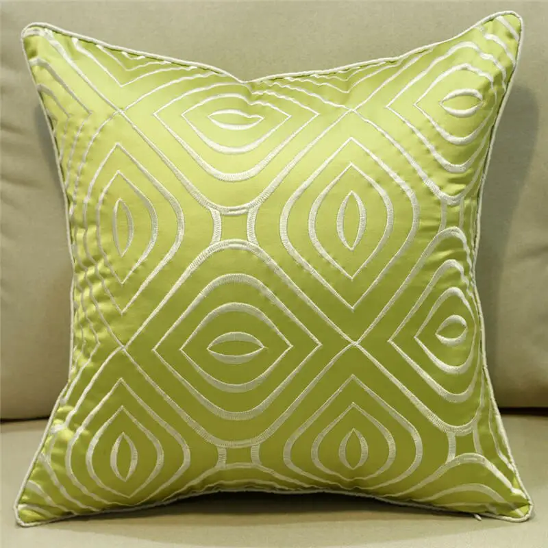 LeRadore Роскошный вышитый велюровый чехол для подушки Наволочки домашний клуб