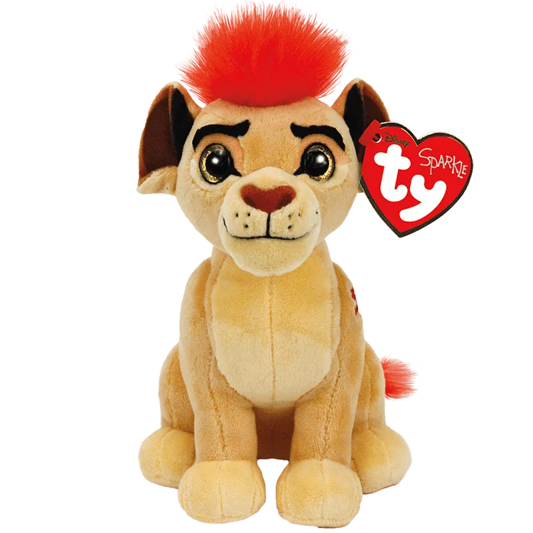 Игрушки плюшевые Ty большие глаза фигурки животных Король джунглей муфаса Симба