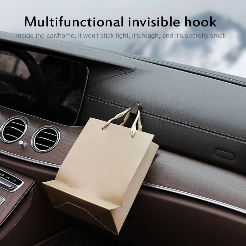 

Car Hooks Organizer Storage For USB Cable Headphone Key Storage Self Adhesive Wall Hook Hanger Auto Fastener Clip Auto Interior