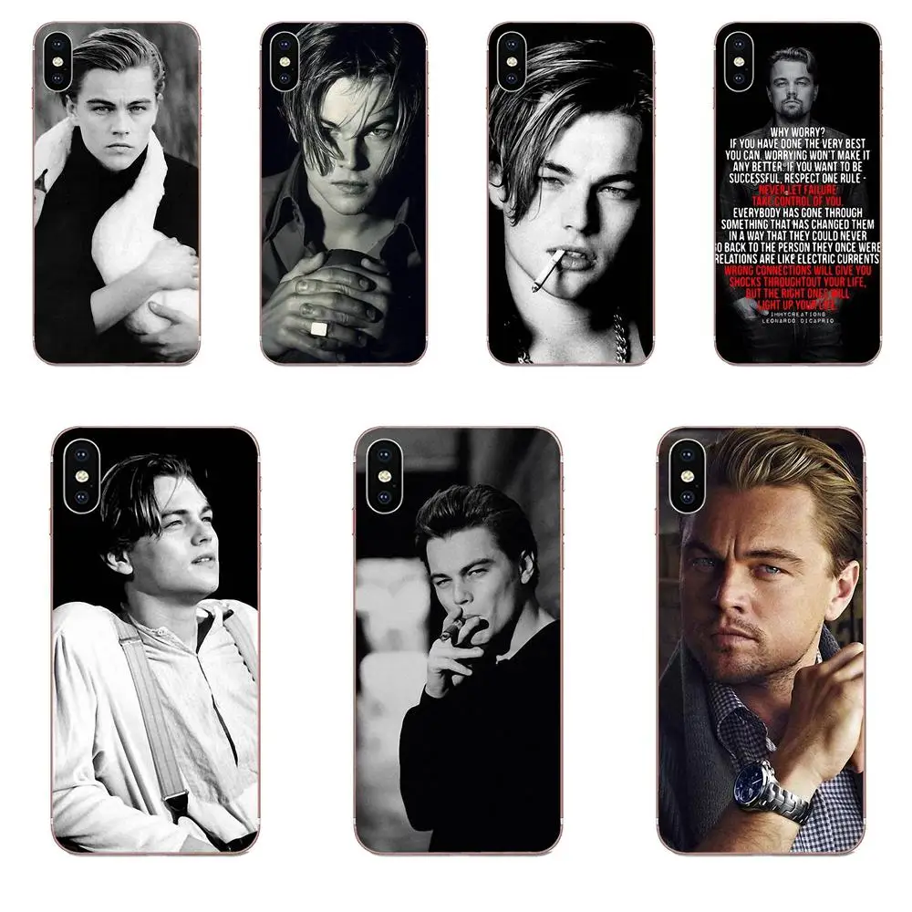 Leonardo Dicaprio Young White Swan портрет для sony Xperia Z Z1 Z2 Z3 Z4 Z5 compact Mini M2 M4 M5 T3 E3 E5 XA XA1 XZ Premium |