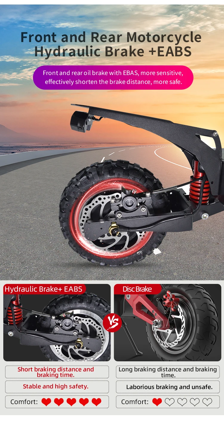 Halo Knight T106, новинка, 11 дюймов, Электрический скутер для взрослых, 60 в, 3200 Вт, складной двухмоторный самокат, мощный E скутер