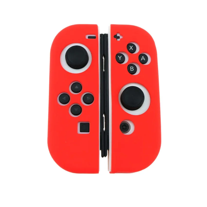 A-A Мягкий чехол YuXi для nyd Switch JOY CON силиконовый защитный чехол для NAND JOY-CON Противоскользящий защитный чехол - Цвет: A-A