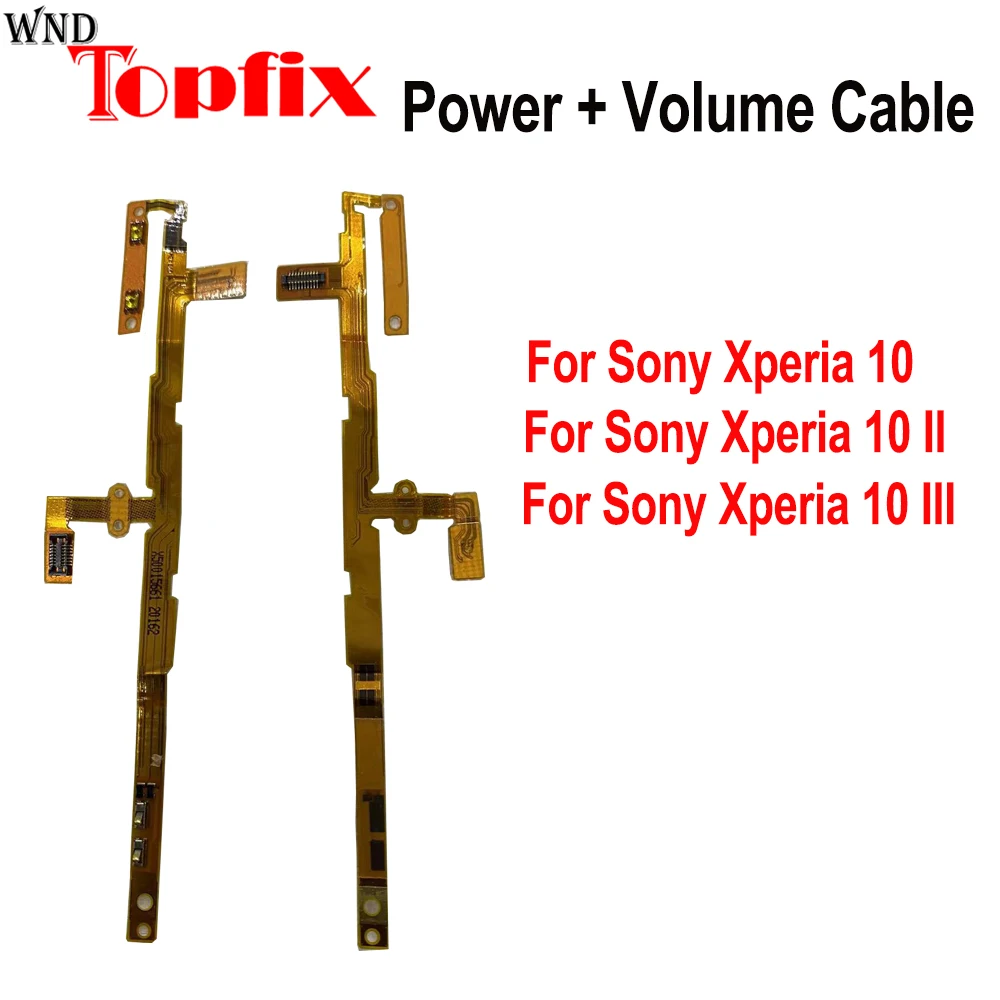 

On Off Power Volume Flex Cable For Sony Xperia 10 II Phone Parts Replacement For Sony 10 III Power Volume Flex Cable