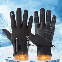 1 pair motorcycle gloves shock absorbing windproof full finger cover riding motos touchscreen gloves for hunting