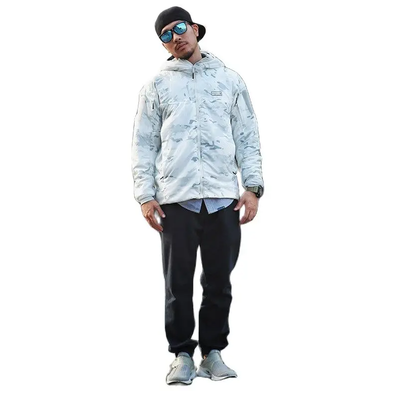 Emersongear тактическая теплая куртка Женская Мужская охотничья с капюшоном Серия S