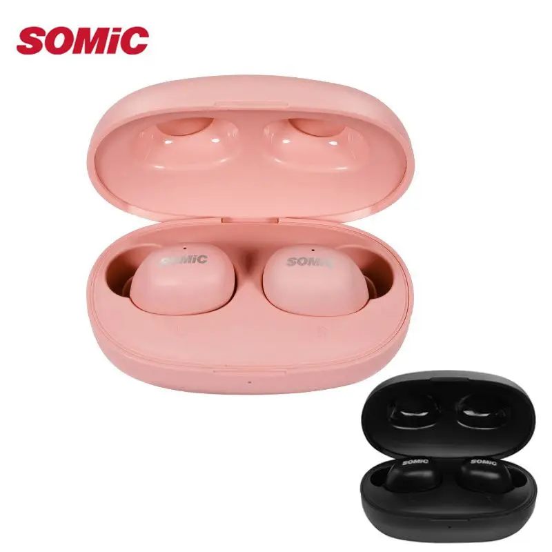 наушники беспроводные блютуз Somic W10 TWS bluetooth 5 0 мини портативный стерео Denoise LDS