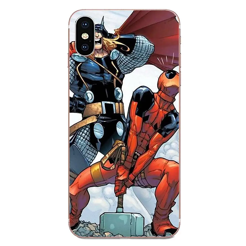 Супер классные Marvel фильма Дэдпул рубашки для htc Desire 530 626 628 630 816 820 830 один A9 M7 M8 M9 M10 E9