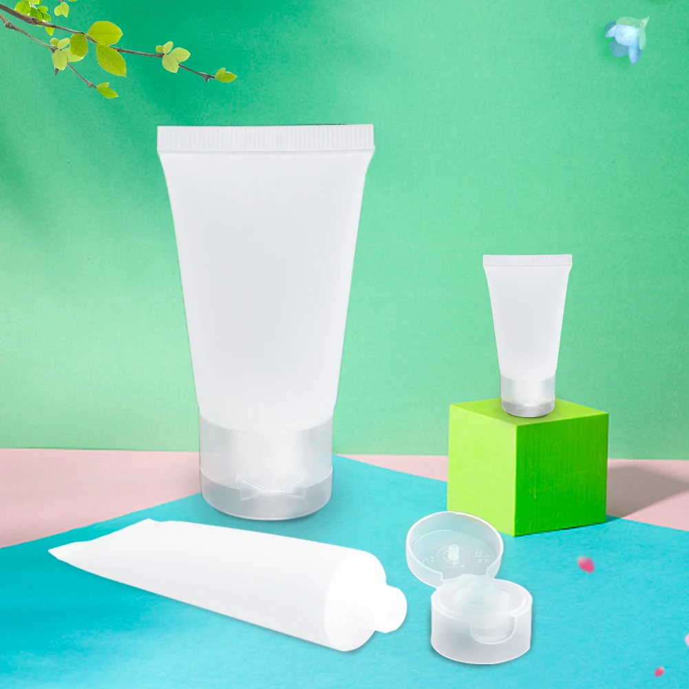 20 Вт 30 50/100 мл Портативный пустой Пластик трубка бутыль Косметическая крем