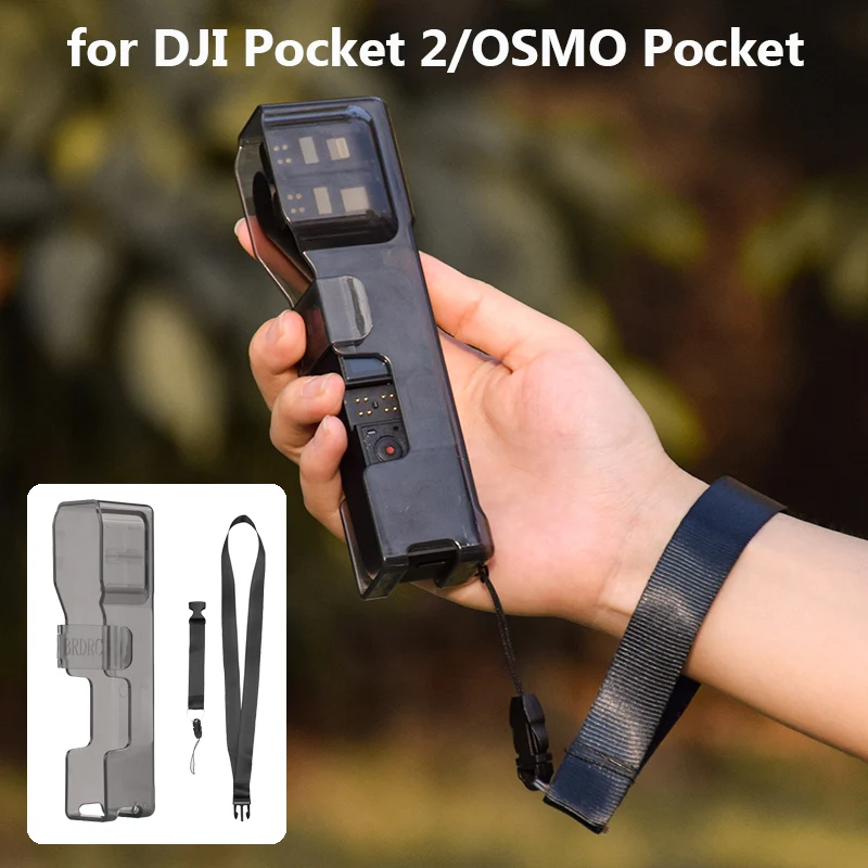 

Portable Carrying Case for DJI OSMO Pocket 2 Storage Box Protective Cover Anti-lost Lanyard Handheld Gimbal Camera Accessories