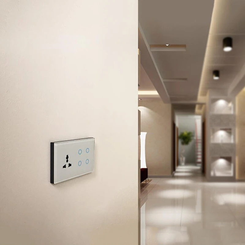 Умный светильник ель света 4 клавиши Wi-Fi выключатель потолочного вентилятора