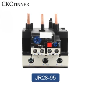 JR28-95 Thermal Overload Relay LR2D33 Adjustable thermal relay Electric Relays 23-32A 30-40A 37-50A 48-65A 55-70A 63-80A 80-93A
