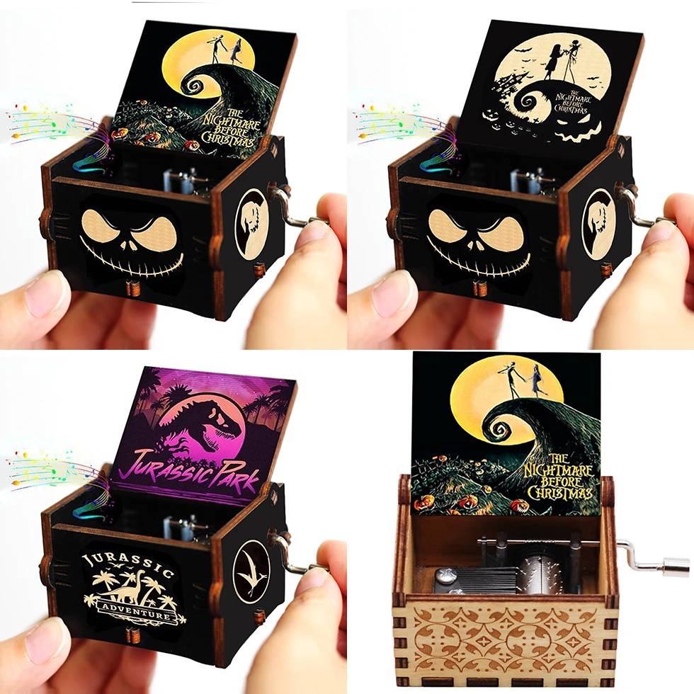 Счастливый Хэллоуин ручная работа резная деревянная Аниме Фигурка