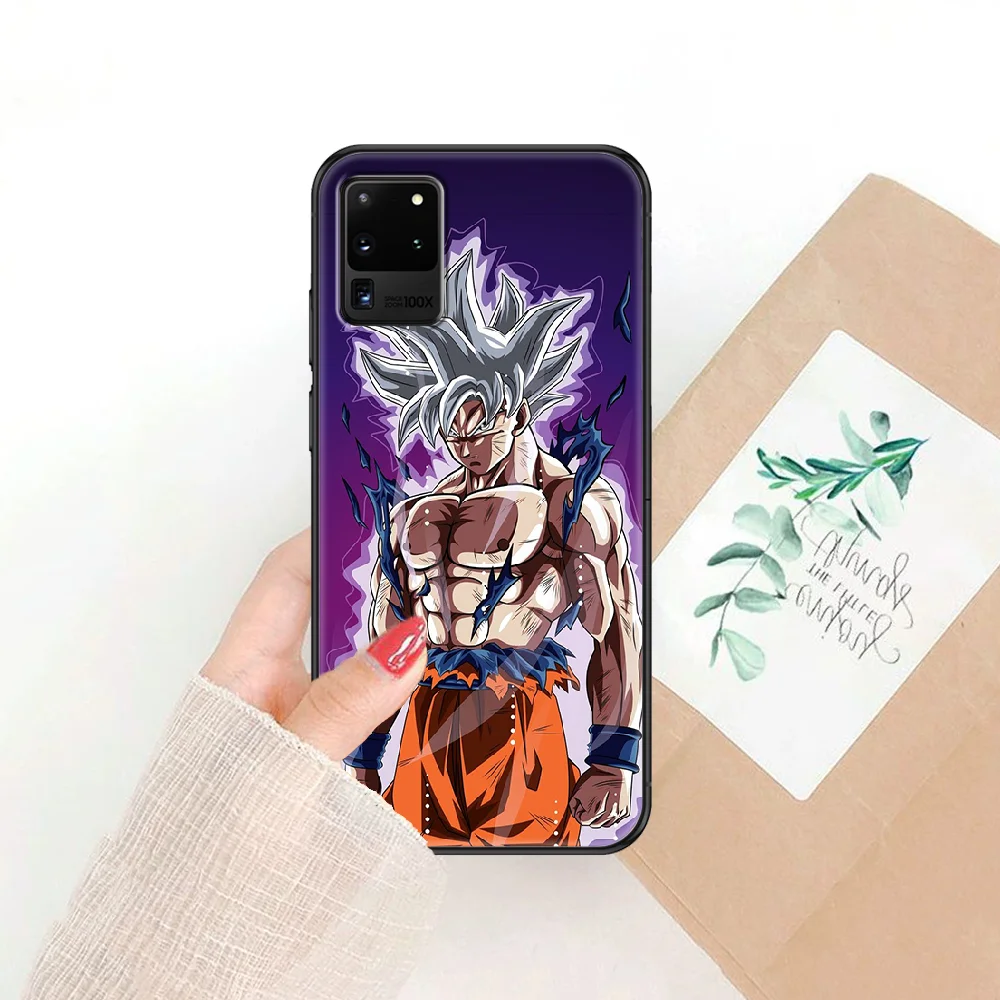 

Dragon Anime Ball Phone case For Samsung Galaxy Note 4 8 9 10 20 S8 S9 S10 S10E S20 Plus UITRA Ultra black fashion coque