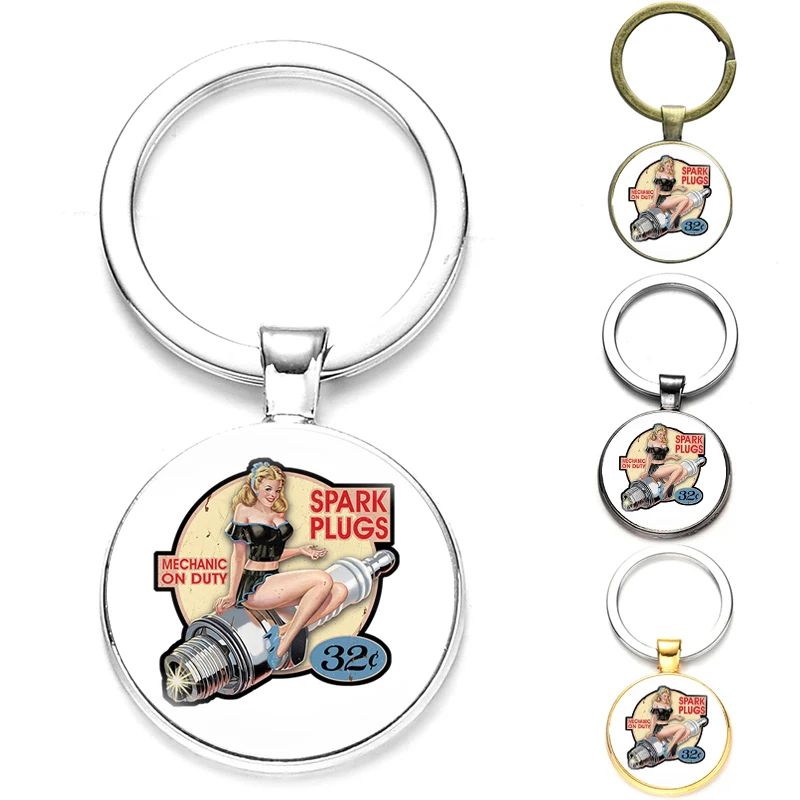 Привлекательный женский шкафчик ящик для инструментов брелок ручной работы