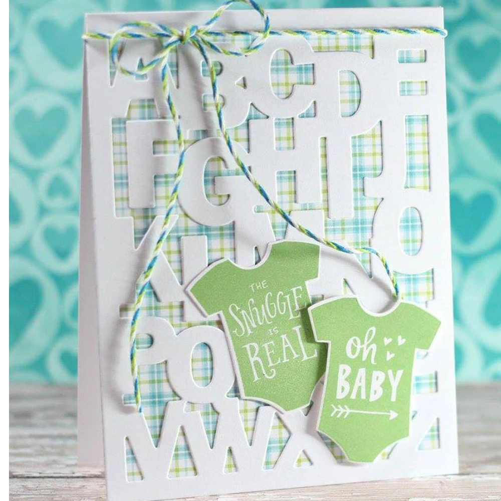 

A-Z Alphabets Pattern Metal Cutting Dies Stencils A-Z Alphabets Pattern Die Cuts For Card Making Decoration New 2019 Crafts