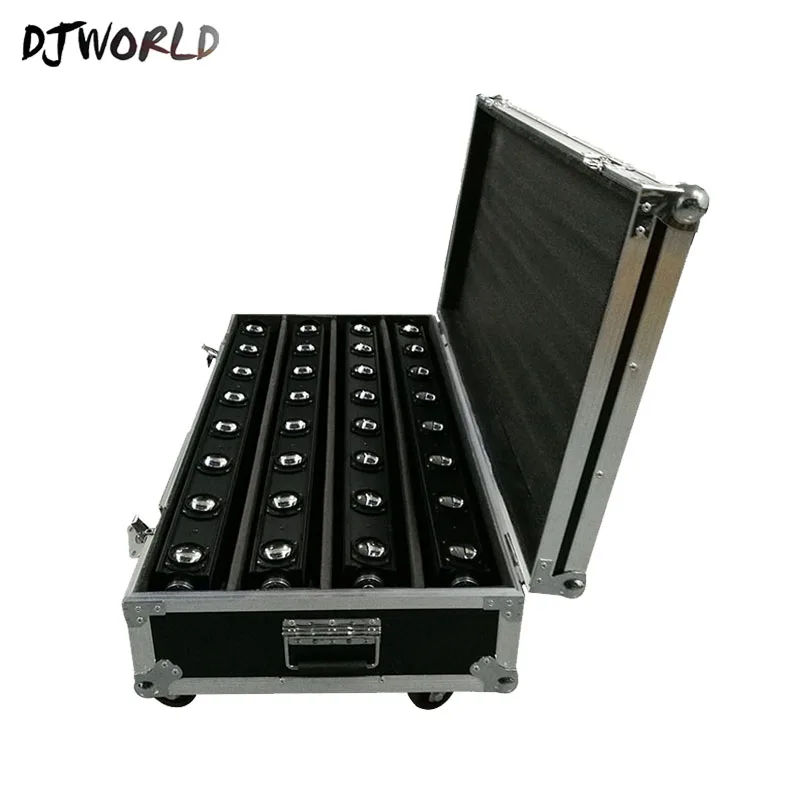 Djworld F светильник корпус движущаяся голова светильник светодиодный бар 8X12 Вт RGBW 4в1 Dj светильник s Best ForDJ Дискотека День Рождения Вечеринка танцпол свадьба