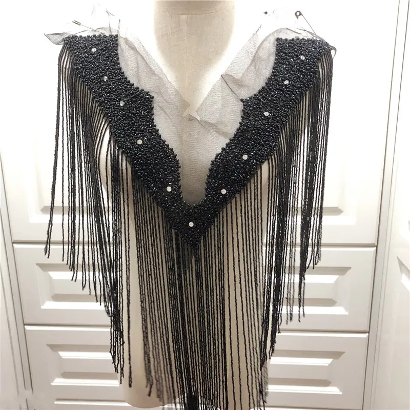 Новое золотистое серебристое черное одностороннее свадебное ожерелье с