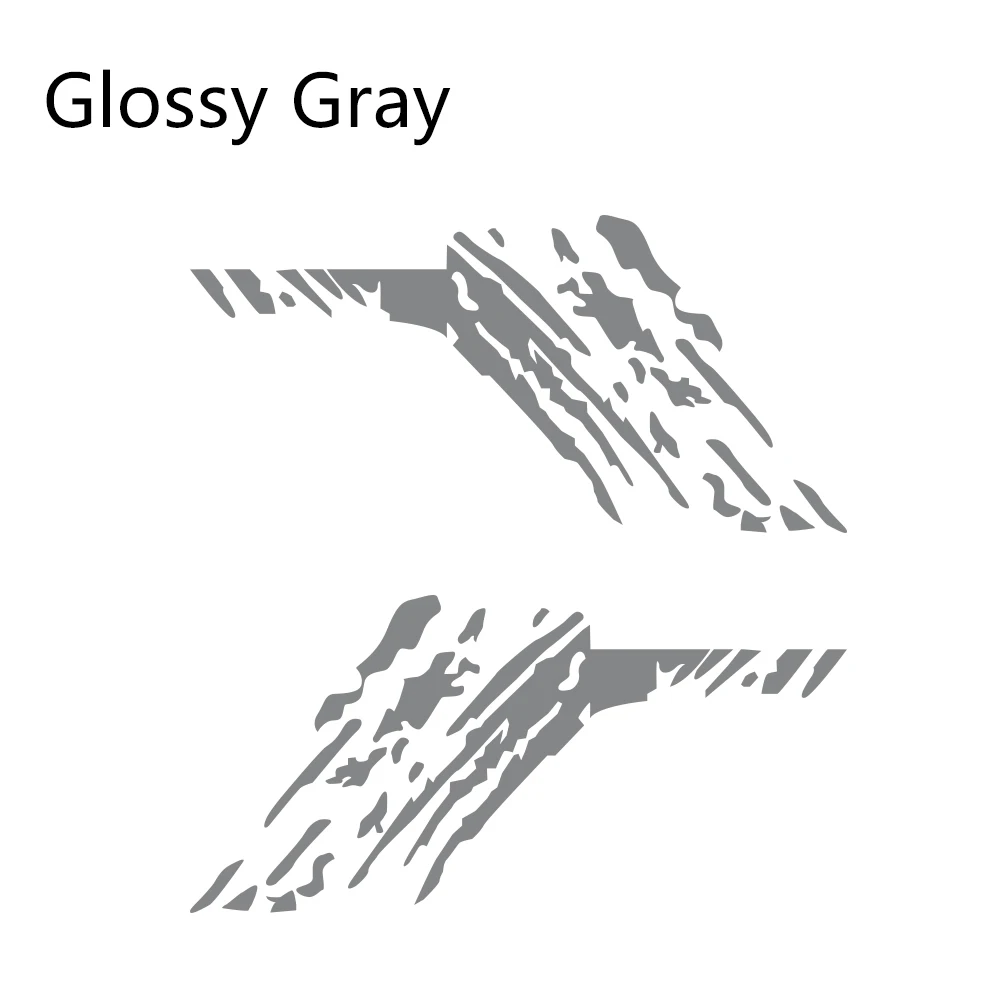 

2 Pcs Waterproof Car Sticker, Elegant Vinyl Film, Car Side Door Styling Sticker for Jeep Wrangler, Car Trim Accessories