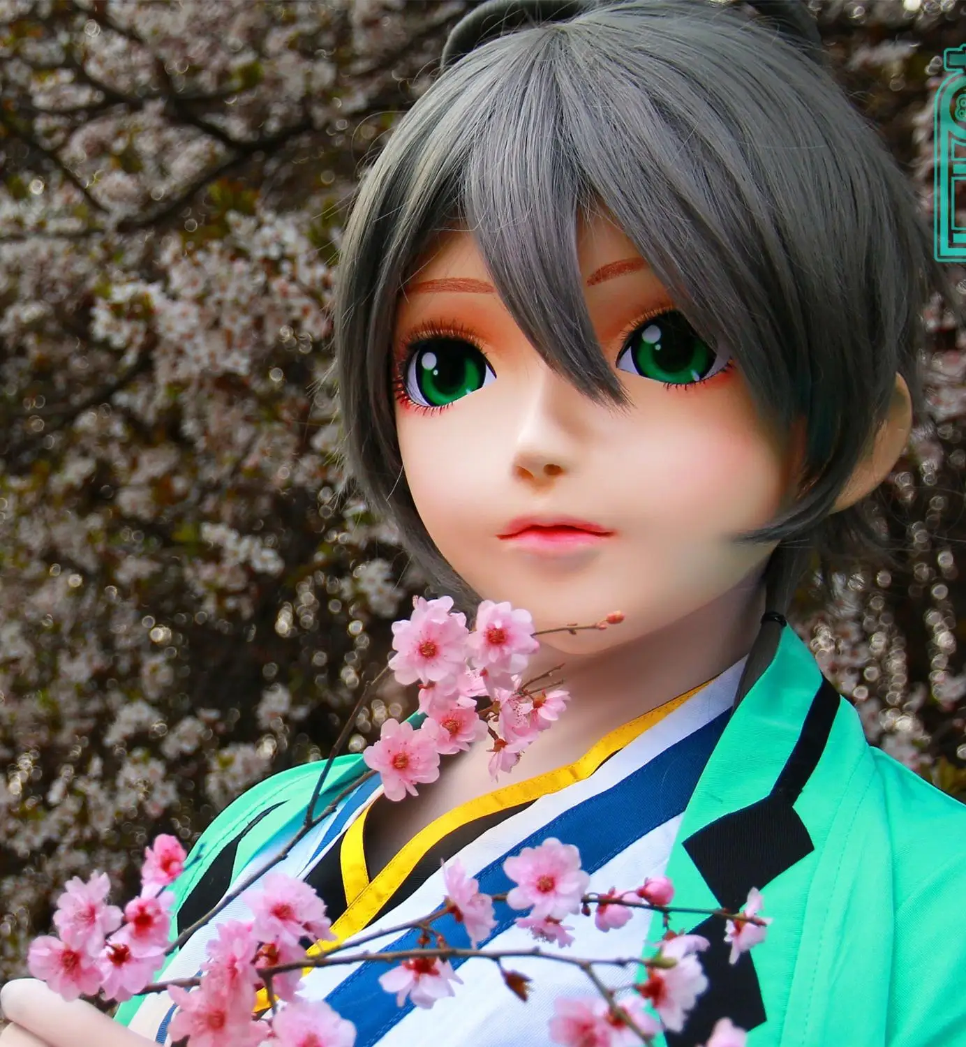(NEW 14) BJD Kigurumi transsexals Beauty Makeup Cosplay силиконовая маска Аниме маски кукла
