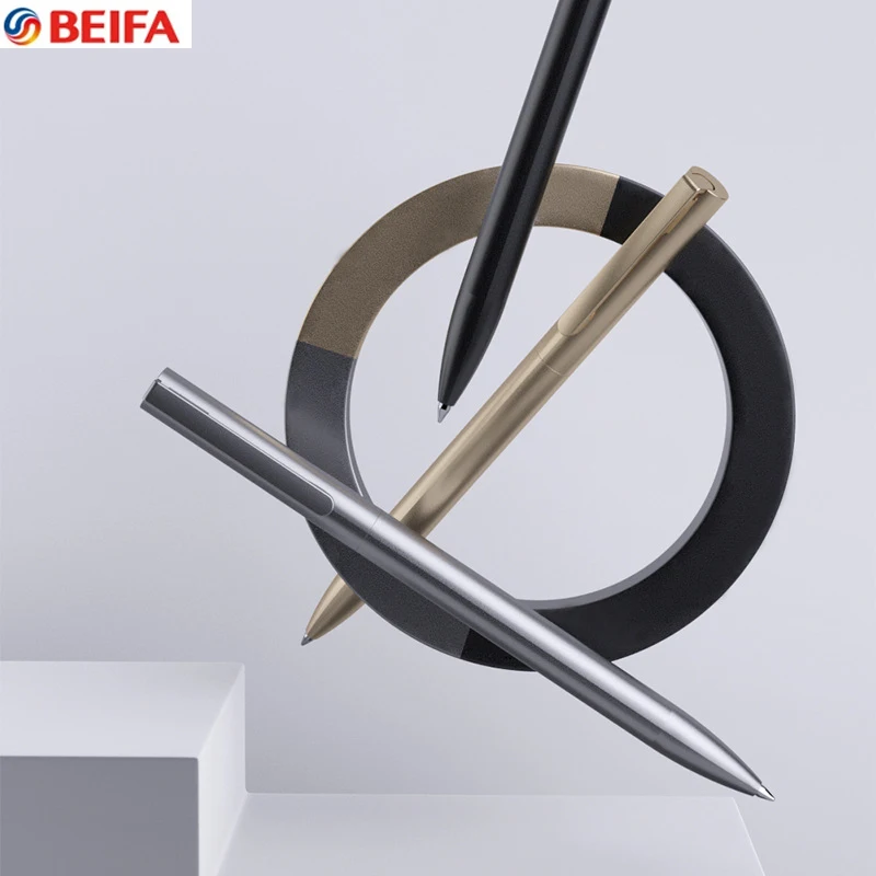 Металлическая вращающаяся эргономичная ручка BeiFa 0 5 мм с черными чернилами