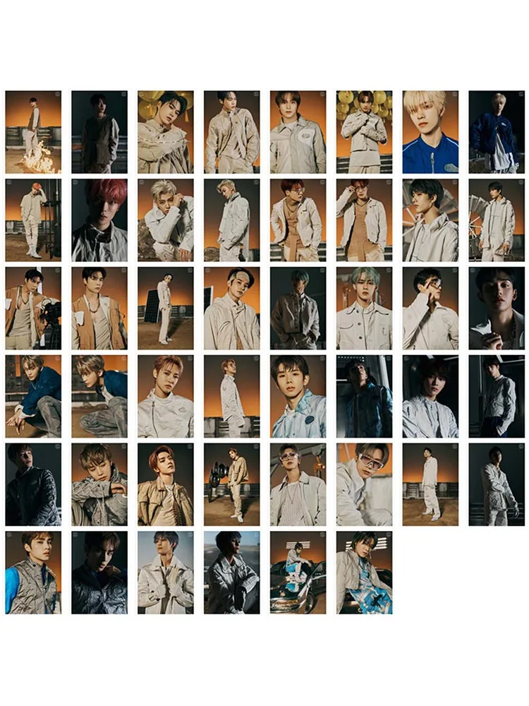 

46pcs/set Kpop NCT Photo card RESONANCE Pt. 1 Lomo Card Album Self Made Small Card Signature Set Photocard Kpop Supplies