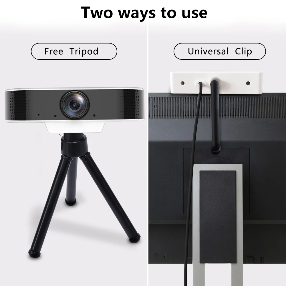 FDBRO 2020 новая веб камера 1080P USB HD двухсторонняя аудио разговор подключи и играй мини