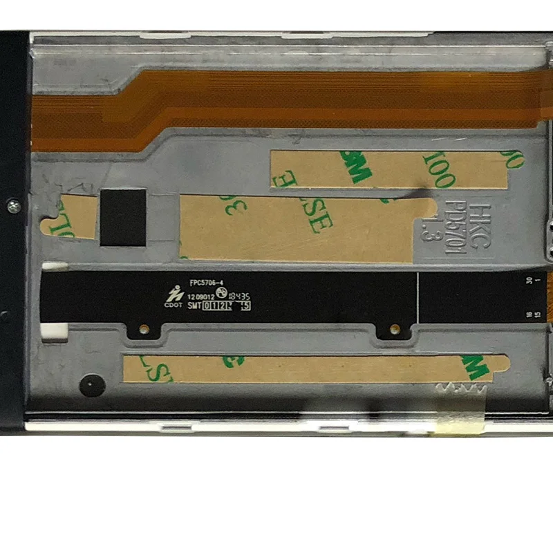 

White + Frame For Condor Plume L2 LCD Display With Touch Screen Digitizer Sensor Panel Assembly