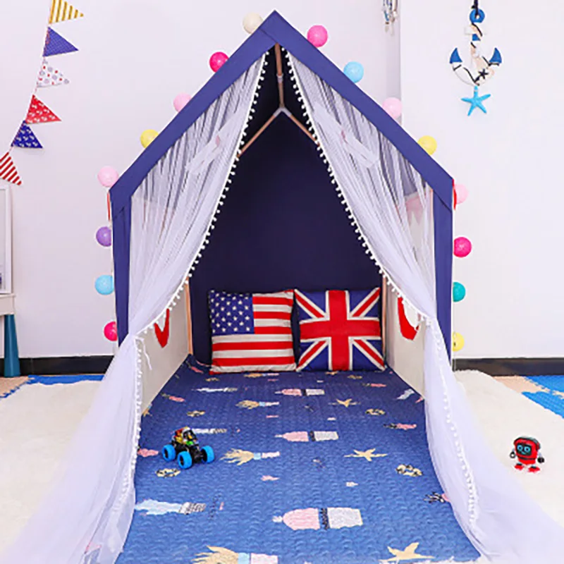 Детская палатка игровая комната для мальчиков домашняя принцесса девочка