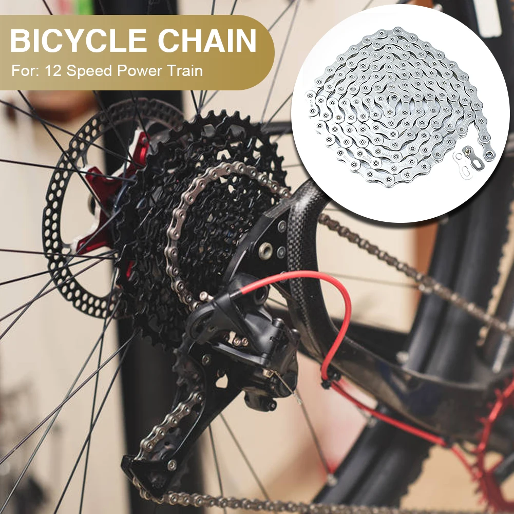 

VG Sports Bicycle Chain 12 Speed 126 Links MTB Road Bike Half Hollow Chain Mountain Road Bike MTB Chains Part Half Hollow Chains