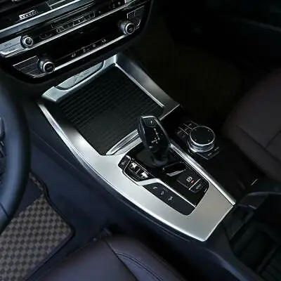 Хромированная панель переключения передач центральной консоли для BMW X3 X4 G01 G02 2018