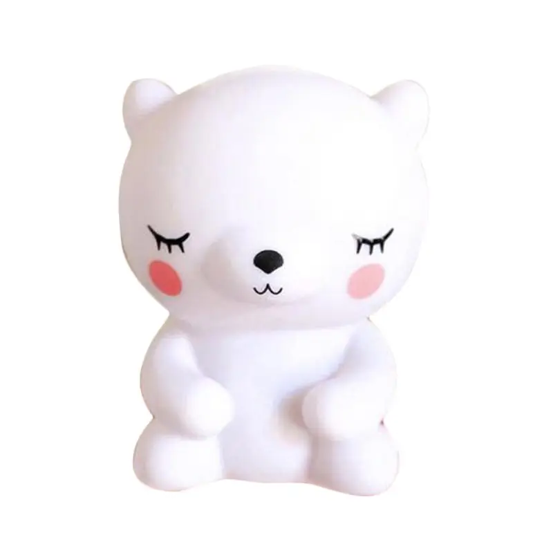 Светодиодный ночник с медведем пандой милый мультяшный Ночной светильник