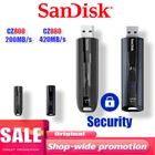 Твердотельный накопитель SanDisk EXTREME PRO USB 3,1, 64 ГБ, 128 ГБ, 256 ГБ, Сверхбыстрый твердотельный накопитель, USB 880,