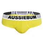 Мужские трусы-джоки из хлопка, с заниженной талией