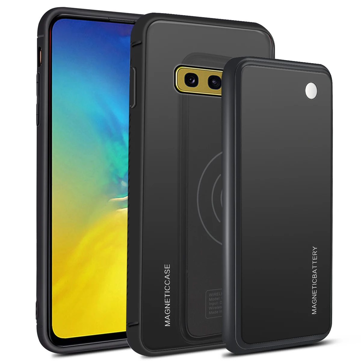 Galaxy S10e Для samsung Galaxy S10/S9/S10e/S10/Note 10/S8 S9 S10 Note 10 Plus чехол с 5000 мАч беспроводным зарядным устройством - Цвет: Galaxy S10e