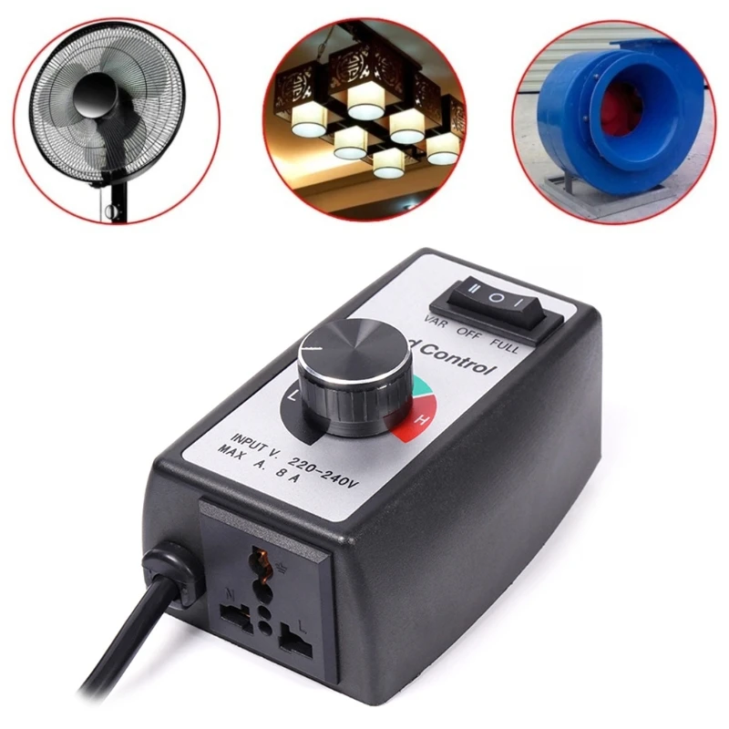 

Регулятор скорости двигателя X6HD, 230 В, с европейской вилкой