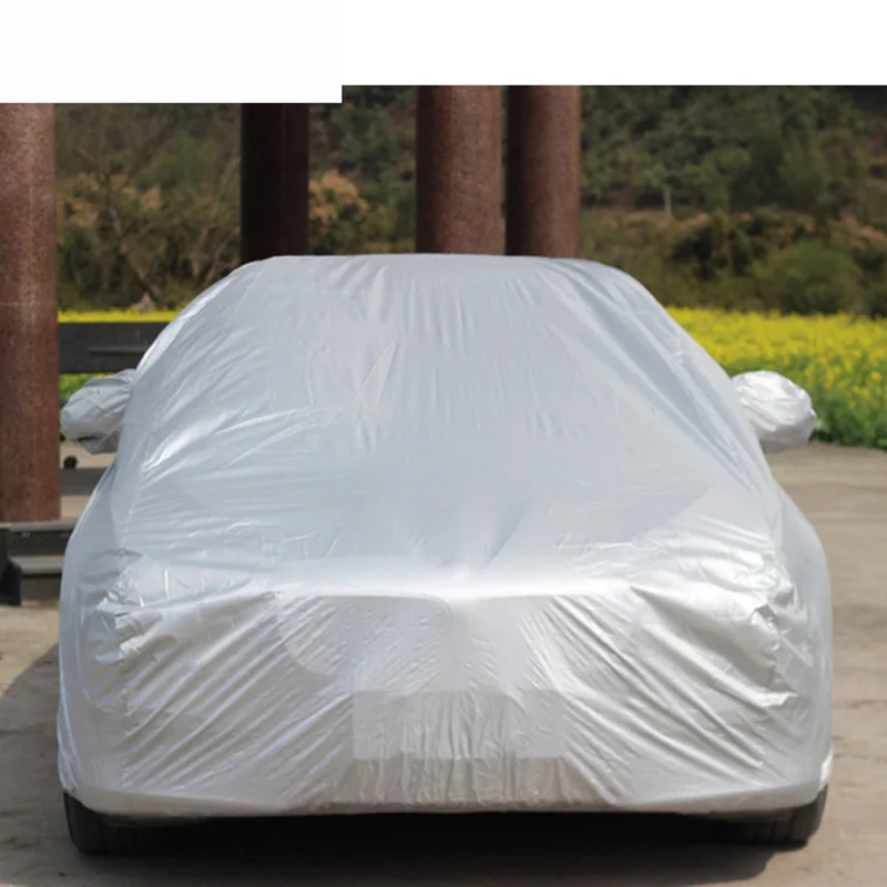 Full Car Covers Outdoor sun uv protection dust rain snow protective Universal Waterproof Dustproof Fit Suv Sedan Hatchback Cover |