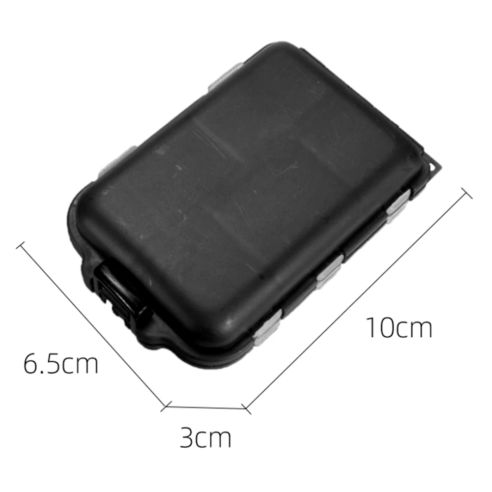 

PVC Fishing Lure Bait Storage Box Portable Multi-grid Fishing Gear Tackle Pins Tools Small Objects Storage Case
