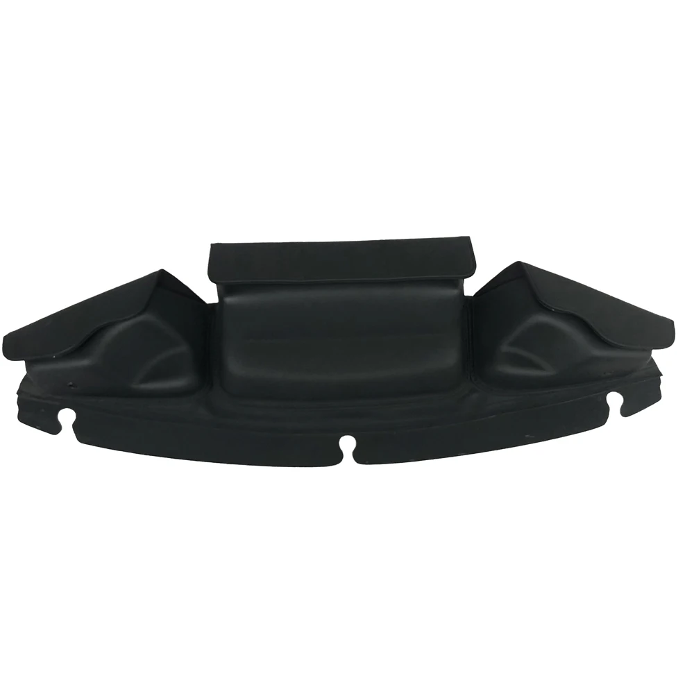 Черная сумка-седло с волнистым обтекателем и 3 карманами для Harley Touring FLHTC FLHX 2014 - 2018