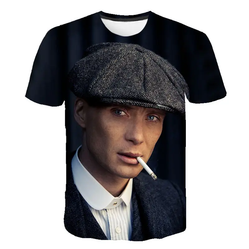 

2020 Peaky Blinder 3D T Shirt Men Women Summer T-Shirt Children Tee Shirt Short Sleeves Printed Tshirt Harajuku Cool Tops Tees