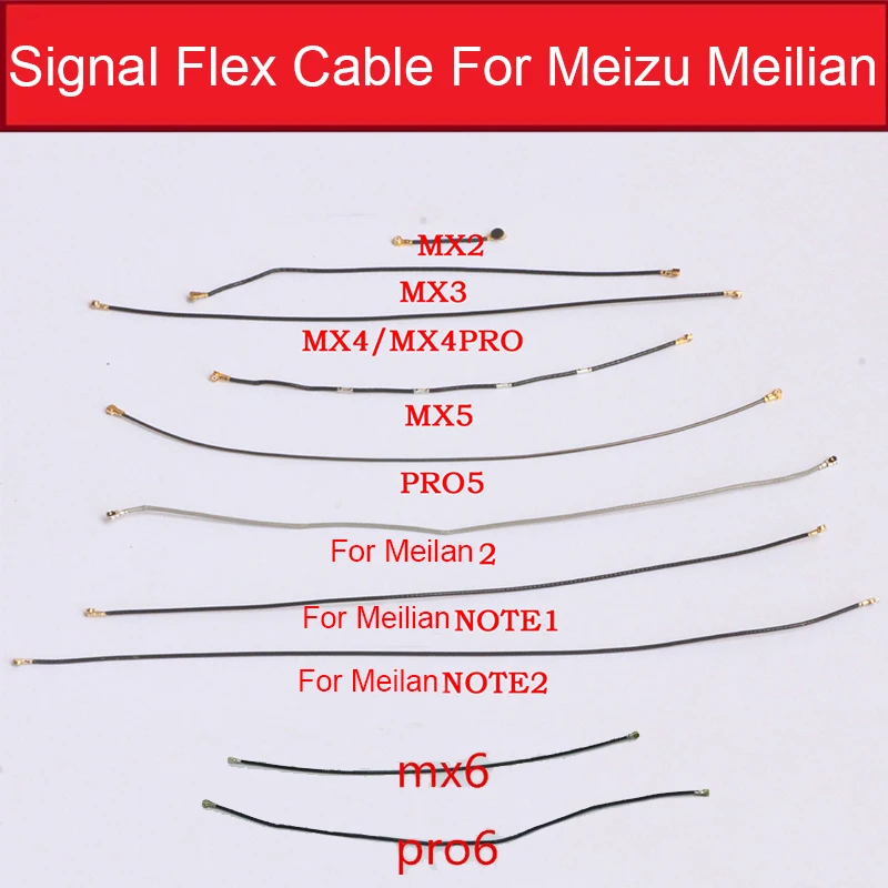 Wi Fi сигнальная Антенна гибкий кабель для Meizu Meilian MX3 MX4 MX4Pro MX5 MX5pro MX6 Pro6 M5 M3 M3S M5S Note Max U1