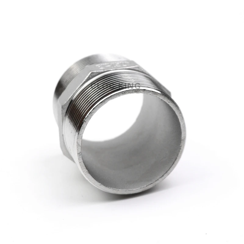 Соединитель муфты 1/8 &quot1/4" 3/8 &quot1/2" 1 &quot1-3/4" BSP с наружной резьбой SS304 из