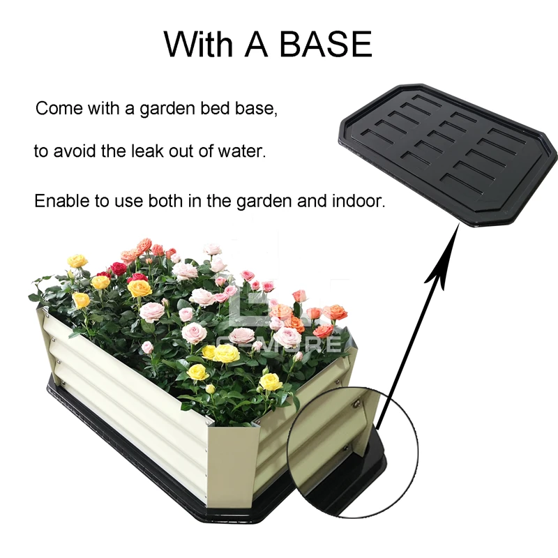 Высококачественные приподнятые садовые кровати фотообои с основанием уличная